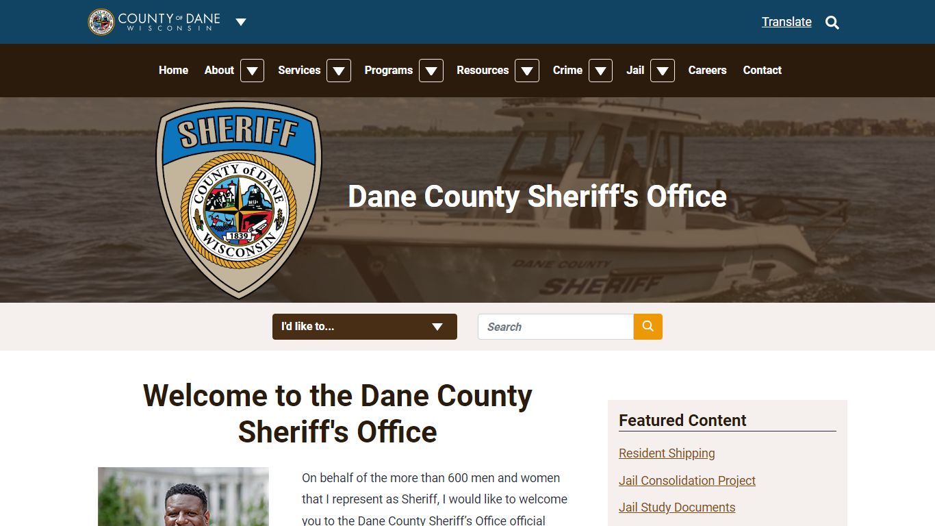 Home Page | Dane County Sheriff's Office